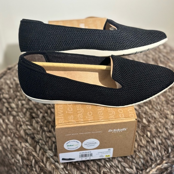 Dr Scholl’s Eliza Black Women’s 10M slip on shoes - Picture 3 of 4